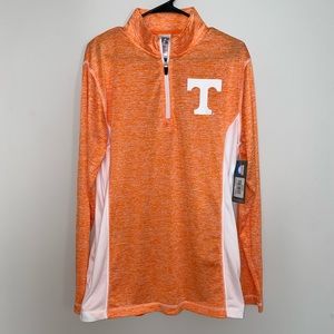 NWT Russell Power T Tennessee Half zip pullover